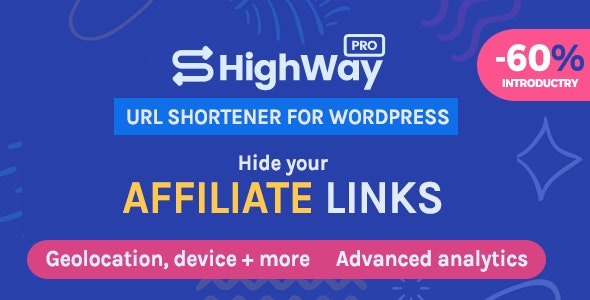 HighWayPro v1.5.3 - Ultimate URL Shortener & Link Cloaker for WordPress
