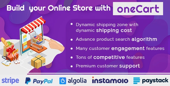oneCart v1.0.1 - eCommerce Software - Online Store Solution