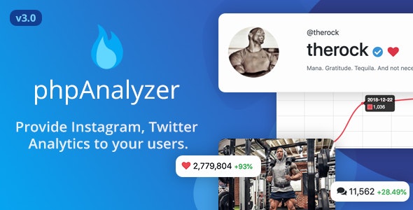 phpAnalyzer v3.0.1 - Social Media Analytics / Statistics Tool - nulled