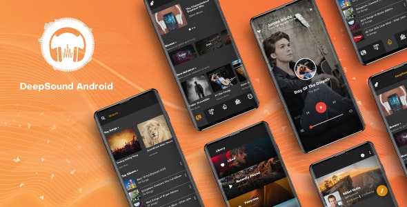 DeepSound Android v1.3 - Mobile Sound & Music Sharing Platform Mobile Android Application