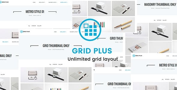 Grid Plus v2.8 - Unlimited Grid Layout