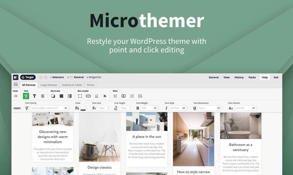 MicroThemer v7.2.4.5 - WordPress CSS Editor