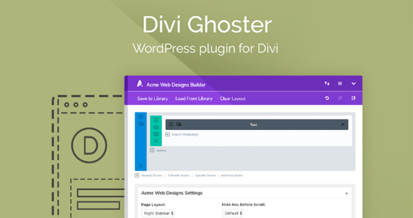 Divi Ghoster v5.0.1 - WordPress Plugin For Divi