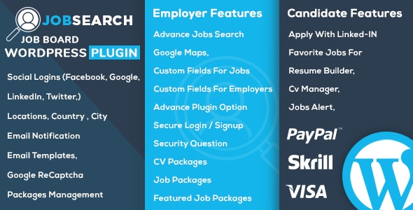 JobSearch v1.6.3 - WP Job Board WordPress Plugin