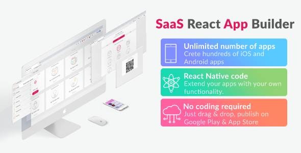 React App Builder v12.0.3 - SaaS - Unlimited number of apps