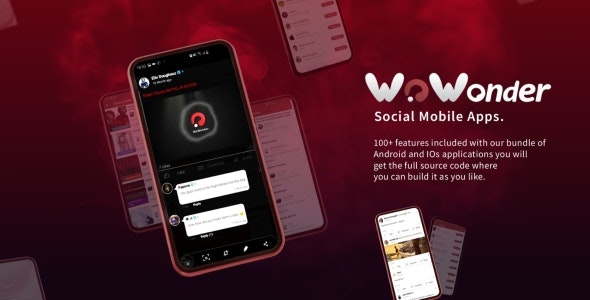 Mobile Native Social Timeline Applications v2.5.5.1 - For WoWonder Social PHP Script
