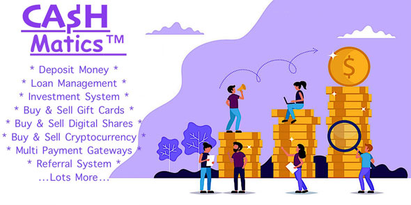 Cash Matics - PHP Script