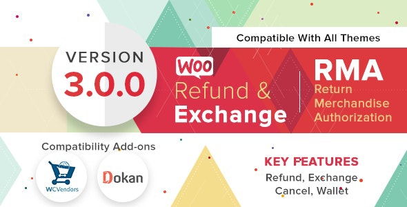 WooCommerce Refund And Exchange With RMA v3.2.2
