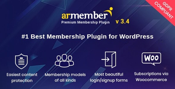 ARMember v4.0.0 - WordPress Membership Plugin