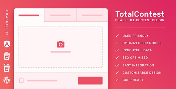 TotalContest Pro v2.1.0 - Responsive Contest Plugin