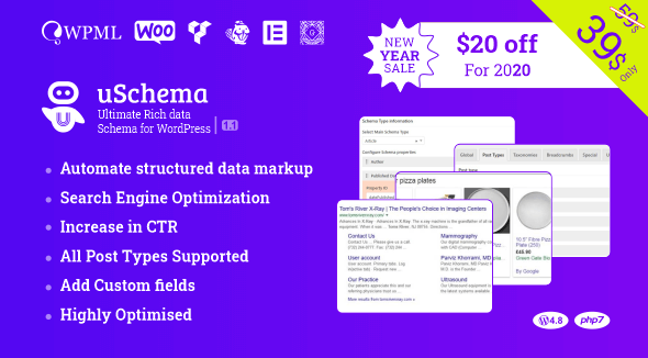 uSchema v2.1.2 - Ultimate Rich Data Schema for WordPress