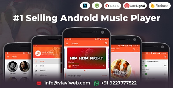 Download Android Music Player – Online MP3 (Songs) App (25 October 2019) | Free Nulled Scripts