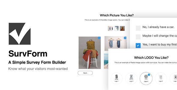 SurvForm v1.0.7.9 - Survey Form Builder Plugin For WordPress