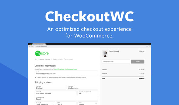 CheckoutWC v4.2.0 - Optimized Checkout Page for WooCommerce