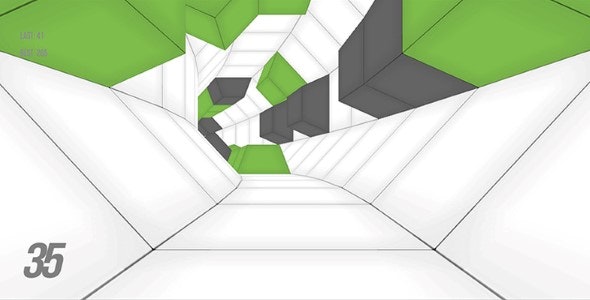 Contrast Tunnel Twist-unity3D With Admob Ads