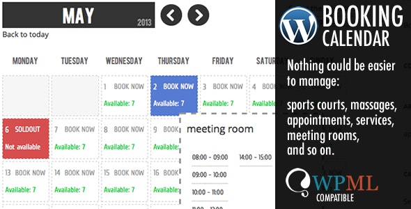 WP Booking Calendar v6.0.9
