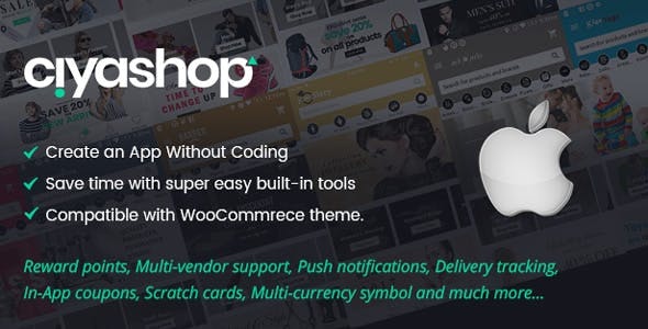 CiyaShop v4.6 - Native iOS Application based on WooCommerce