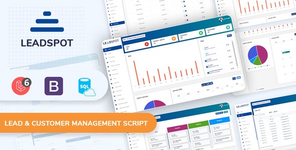Lead Spot v3.0 - Lead & Customer Management Script