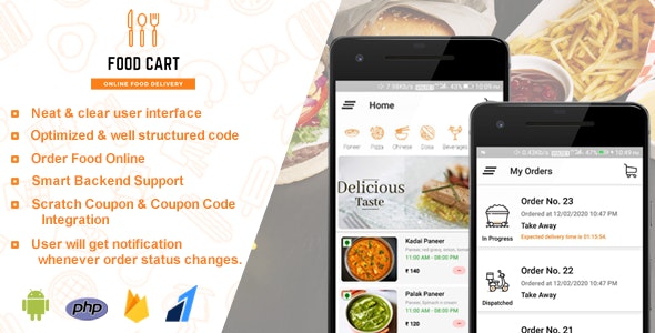 Food Cart v1.0 - Online Food Delivery App