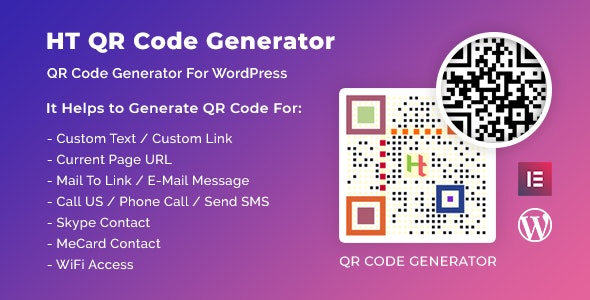 HT QR Code Generator for WordPress v2.3.5