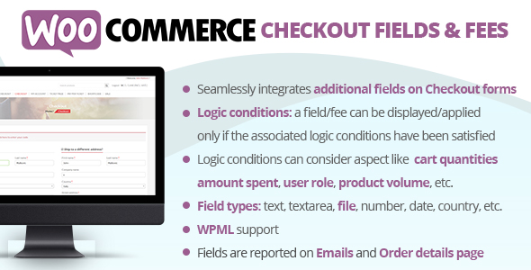WooCommerce Checkout Fields & Fees v7.2