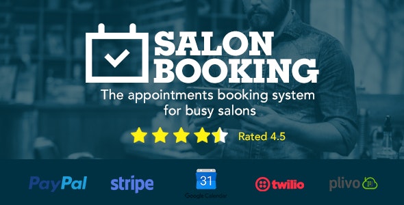 Salon Booking 8.3.4 - Wordpress Plugin