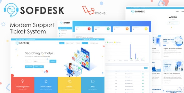 SofDesk v1.4 - Support Ticket and Knowledge base script