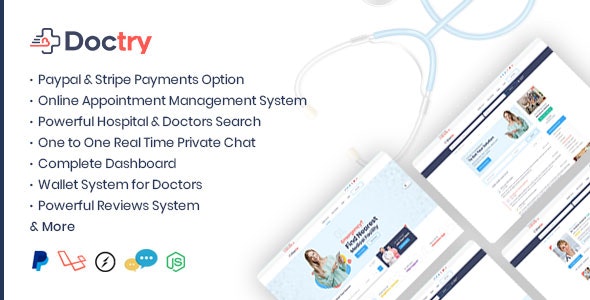 Doctry v1.4 - Doctors and Hospitals Listing Theme