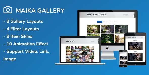 Maika v1.15 - Gallery Plugin for Wordpress