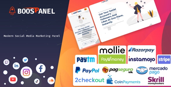 BoostPanel v1.0 - SMM Panel Script