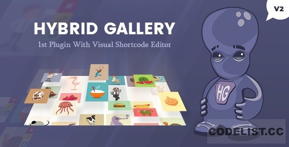 Hybrid Gallery v2.1 - Visual Gallery Plugin for WordPress