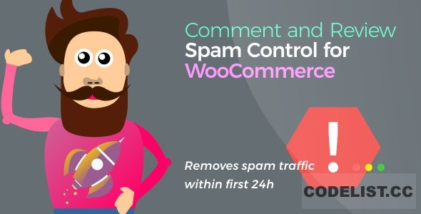Comment and Review Spam Control for WooCommerce v1.5.0