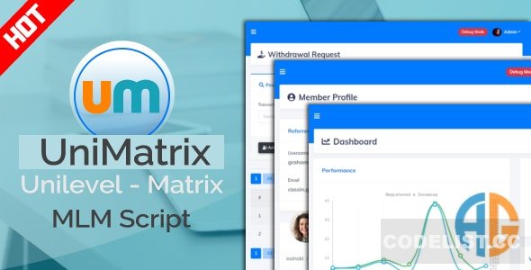 UniMatrix Membership v1.5.0 - MLM Script