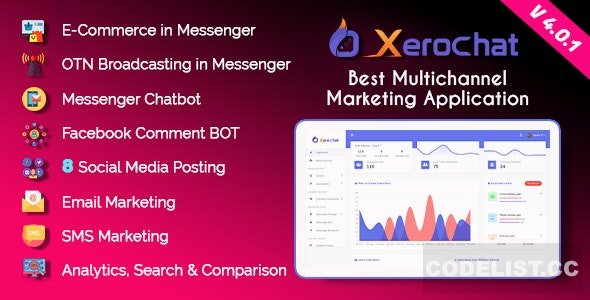 XeroChat v4.0.1 - Best Multichannel Marketing Application (SaaS Platform) - nulled