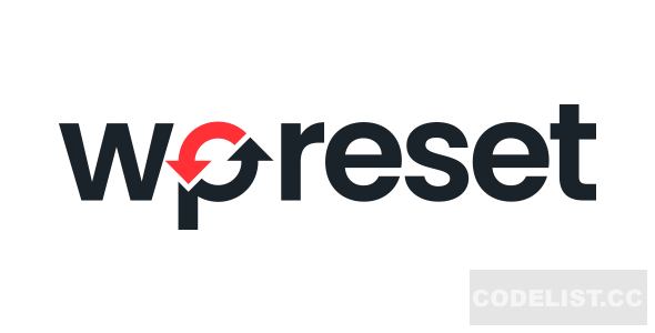 WP Reset Pro v5.83 - WordPress Plugin