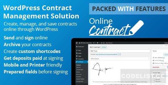 WP Online Contract v5.1.3