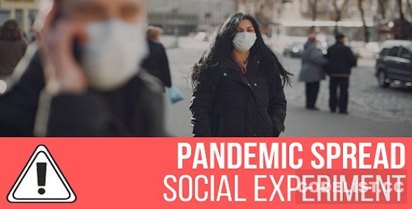 Pandemic Spread Simulation v1.0.0 - Social Experiment