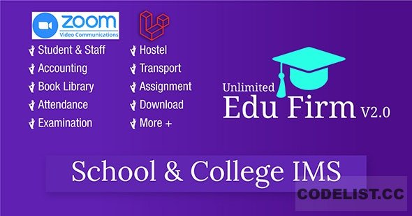 Unlimited Edu Firm School & College Information Management System v2.0