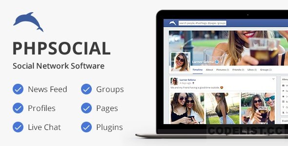 phpSocial v6.8.0 - Social Network Platform - nulled