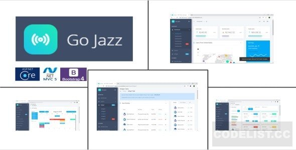 GoJazz Theme Combo v1.0 - ASP.NET Admin Template