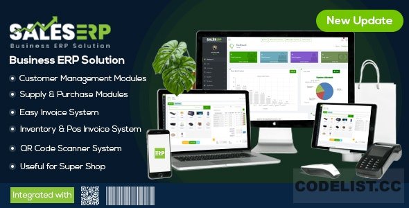 ERP v9.5 - Business ERP Solution / Product / Shop / Company Management