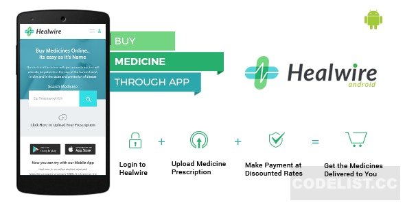 Download Healwire Android v1.1.2 – Online Medical Store | Free Nulled Scripts