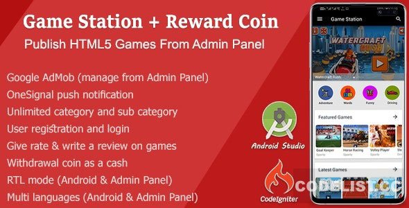 Game Station + Reward Coin v1.6.0