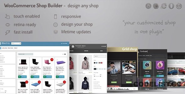 WooCommerce shop page builder v1.42
