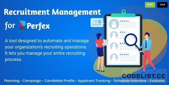 Recruitment Management for Perfex CRM v1.0