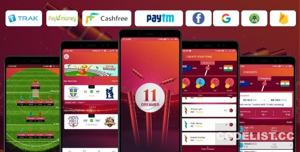 11Dreamer v1.0 - The Fantasy Cricket App (Fantasy Cricket, Dream11, Cricket App, Fantasy App)