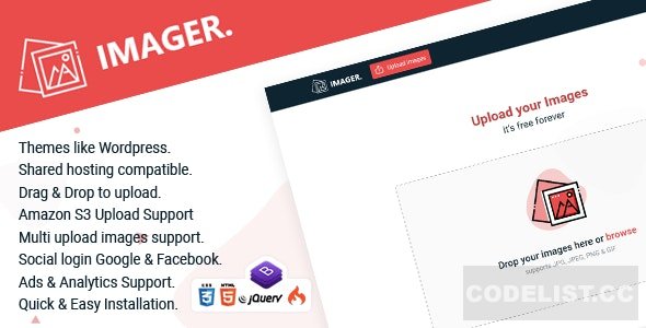 Imager v1.0 - Simple Image Hosting Script
