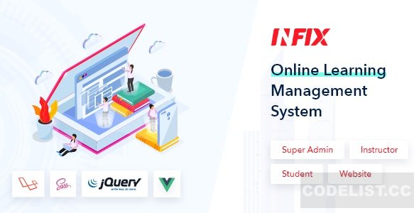 InfixLMS v1.1 - Open Source Learning Management System VueJs - nulled