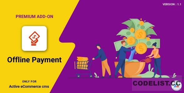 Active eCommerce Offline Payment Add-on v1.1