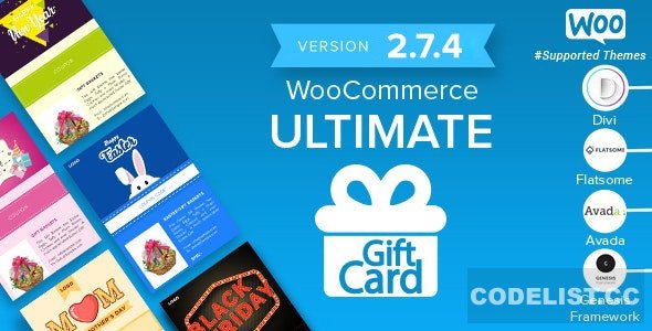 WooCommerce Ultimate Gift Card v2.8.2